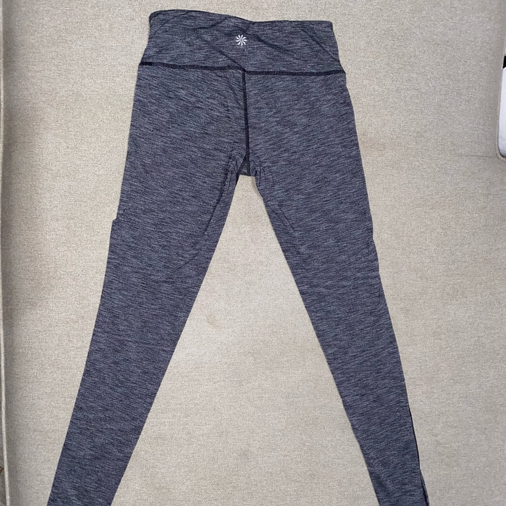 Athleta Heathered Grey Leggings